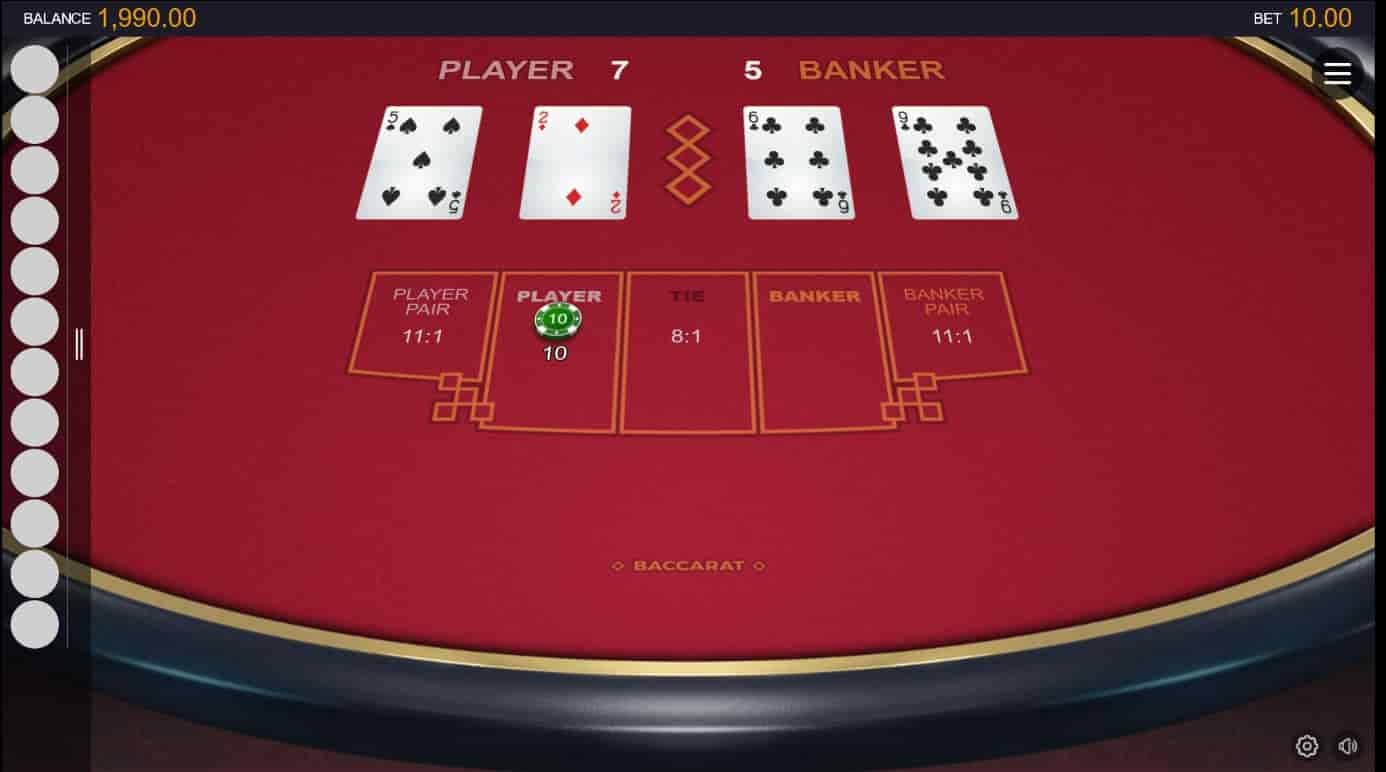 Baccarat Gold Screenshot 1
