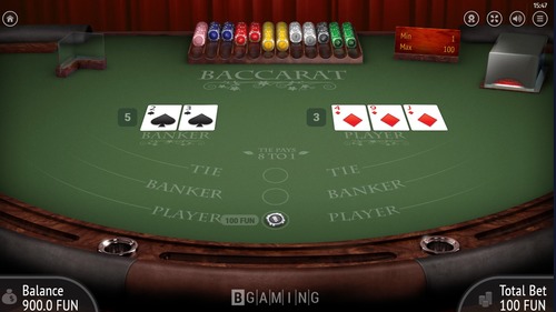 Baccarat Screenshot 1