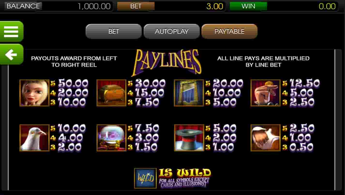 true illusions Slot Screenshot 3