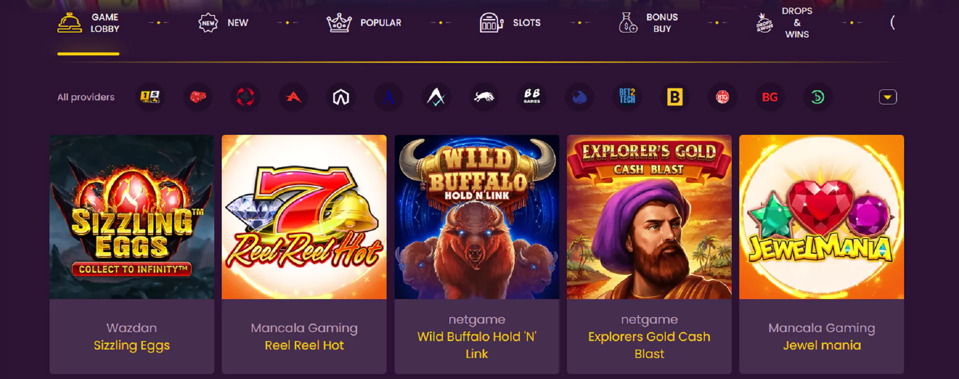 A significant expectation for players is the availability of a live gaming experience within the virtual casino atmosphere. Bizzo has successfully catered to this demand with a section featuring live games.