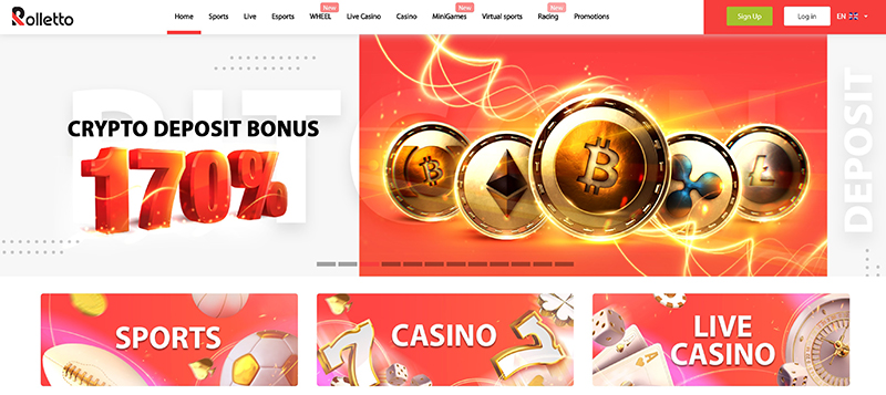 Rolletto Casino Site