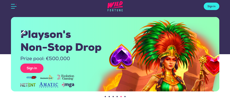 Wild Fortune Site