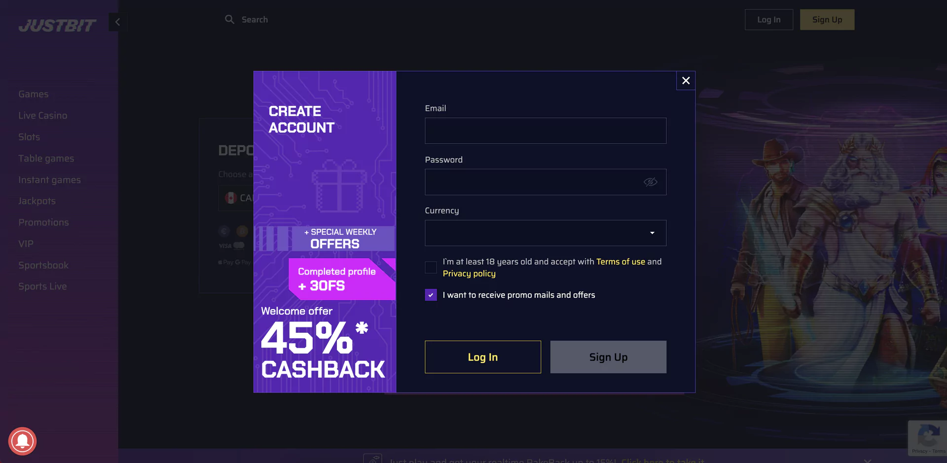 Guaranteed rakeback for every bet